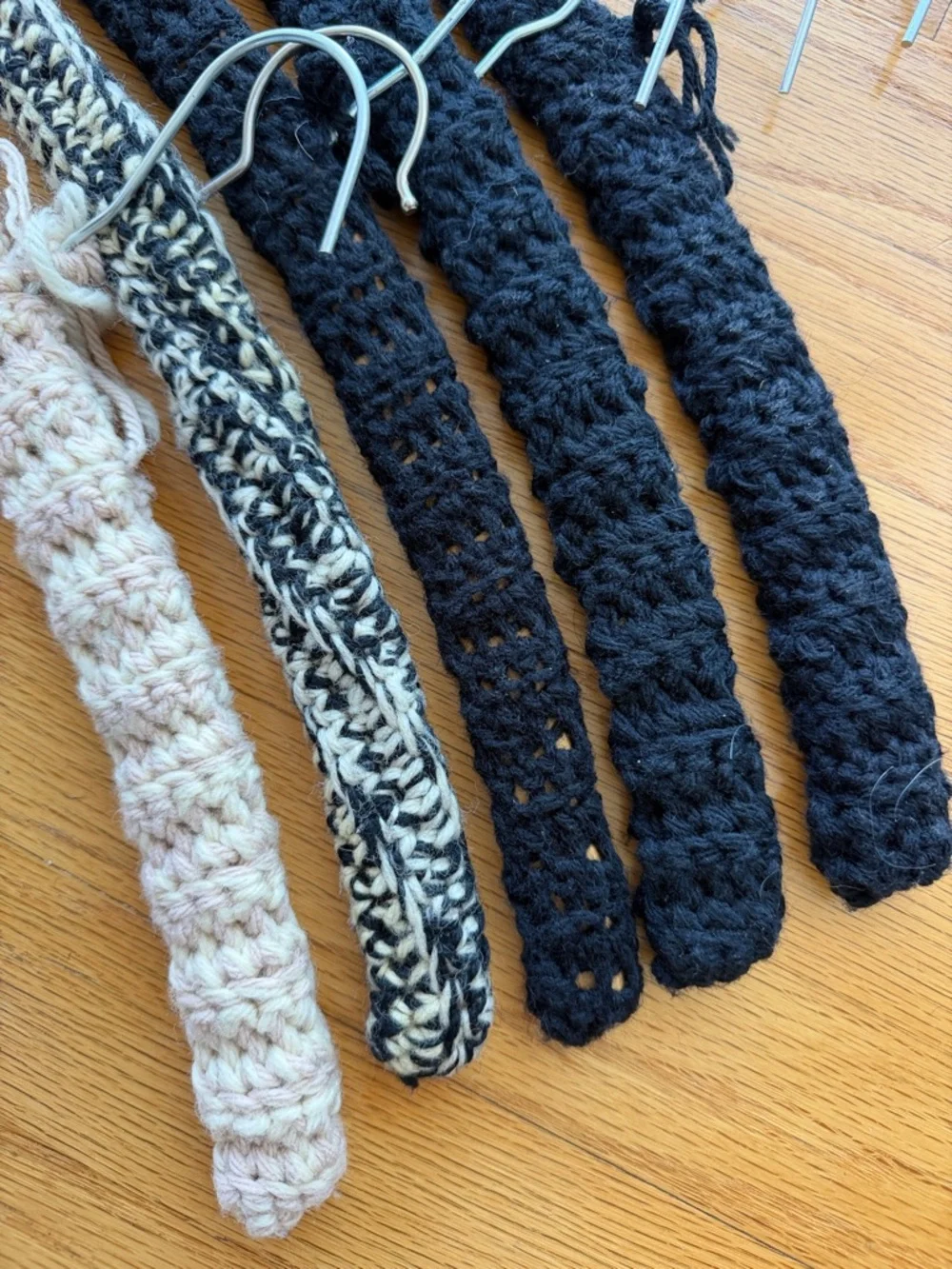 Vintage Hand Crochet Hangers